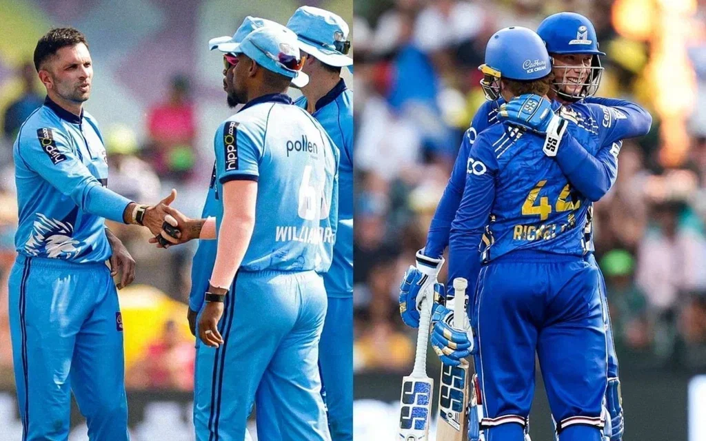 PC vs MICT SA20 clash [Source: @MICapeTown/X]